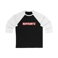 Load image into Gallery viewer, &quot;NOFRUNTZ&quot; Unisex 3/4 Sleeve Baseball Tee
