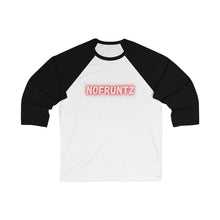 Load image into Gallery viewer, &quot;NOFRUNTZ&quot; Unisex 3/4 Sleeve Baseball Tee
