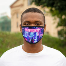 Load image into Gallery viewer, &quot;NOFRUNTZ&quot; Mixed-Fabric Face Mask
