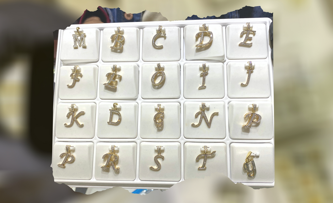 Letter Pendants- Tray 1